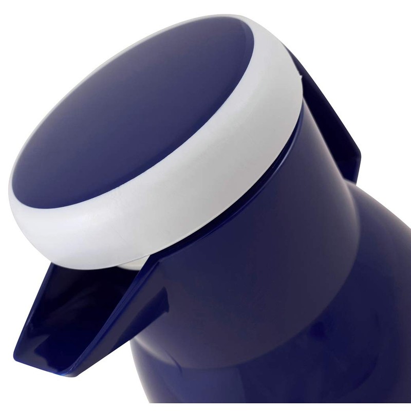 Helios Helios_2744-008 Thermoskannen , Dunkelblau, 1,0 Liter, Blau