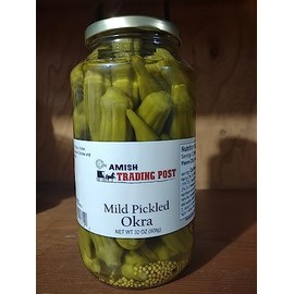 Pickled Okra Regular 32 oz jar