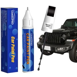 Black Touch Up Paint for Cars,Car Paint Touch Up Pen for Deep Scratches,Car Scratch Repair Pen Auto Scratch Remover for Easy to Use and Fix(Metallic Black)