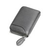 GADIEMKENSD Credit Card Holder RFID Protection Leather Wallet 14 Compartments