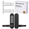 ANNFUZ Mechanical Keypad Keyless Entry Door Lock with Handle,Push Button