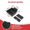Linskip Center Console Organizer Tray with Non-Slip Mat Compatible with