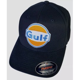 Flexfit Gulf Racing Oil Co. Patch Flexfit 6377 Brushed Twill/Black L/XL 7 1/8" - 7 5/8"