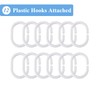 WellColor Clear Shower Curtain Liner 72 x 75 inch, PEVA