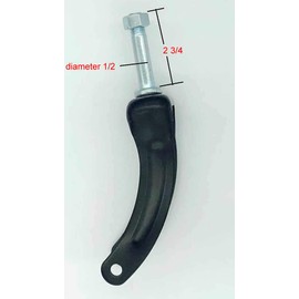 8 Inch Wheel Fork Caster Drive Front Fork Drives Replacement Parts for Wheelchairs,1 Pair