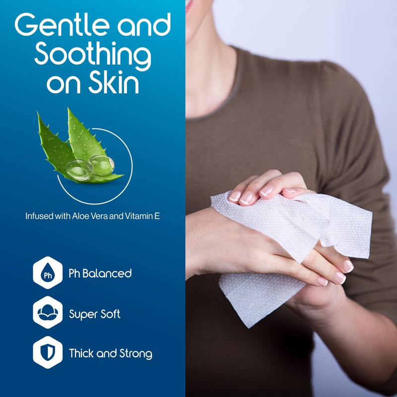 Inspire Adult Wet Wipes, Wash Cloths, Incontinence & Cleansing for