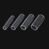 sourcing map 50pcs Round Rubber End Caps 1/8" 3/16" 1/4"