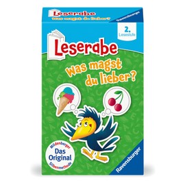 Ravensburger Leserabe 23497 Card Game for Learning to Read with Fun 2nd Grade Educational Game from 7 Years