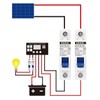 DIHOOL Miniature Circuit Breakers, 2pcs 63A 12-240V DC Disconnect Switch,