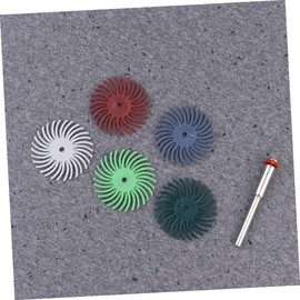 BUGUUYO 6pcs Impeller Rotary Polishing Discs for Polishing Grinding Wheels for Metalworking Woodcarving Jewelry Making Projects Deburring Finishing Tools