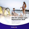 lumenivo Replacement for Coleman Lantern Bulb Kandolite 96500 9W CFL