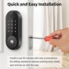 Fingerprint Smart Deadbolt with Keypad – Keyless Entry Lock for