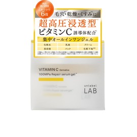 Unlabel Lab V Repair Serum Gel, 2.8 oz (80 g), Made in Japan, Skin Care, Vitamin C Derivative, All-in-One Gel, Pore Drying, Moisturizes