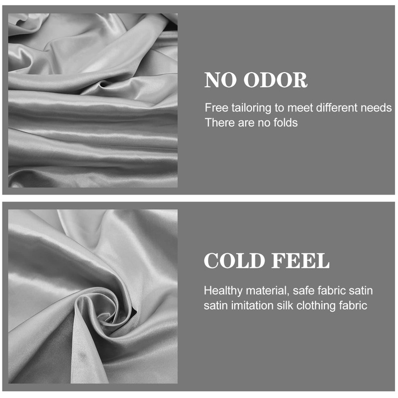 IWOWHERO Satin Blanket Binding Quilting Patchwork Material Practical Sewing Sheets