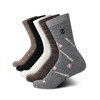 IZOD Boys Crew Socks - 5 Pack Breathable Soft Stretch