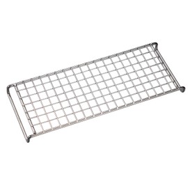 CAMPINGMOON 304 Stainless Steel Cooking Grates for Camping Stove Grill Campfire Open Fire with Carry Bag (【G type】L 9.3'' x W 3.5'' x H 0.7'' (MTG-G))