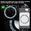 Whaletail WHALETAIL 2PCS Bling Crystal Rhinestone Car Engine Start Ring