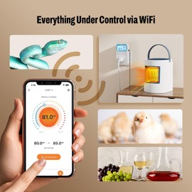 INKBIRD Temperature Controller Timing Function, 10 Control Modes 1800W 15A