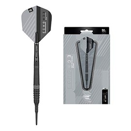 Target Darts Phil Taylor Power 9-Five Gen 7 18G 95% Tungsten Swiss Point Steel Tip Darts Set Black and Grey 210064