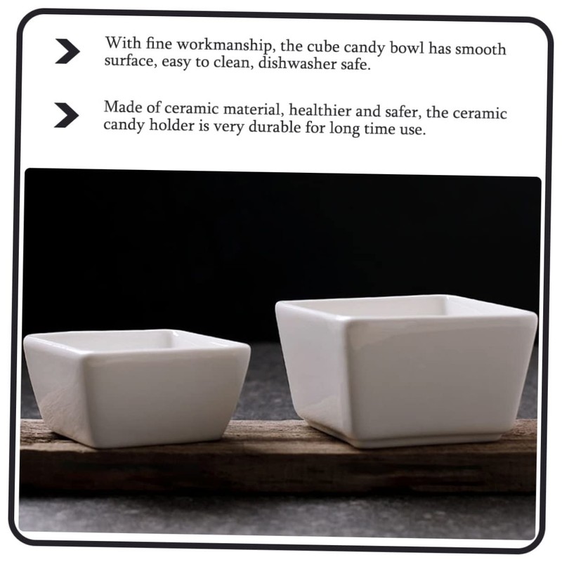 GRIRIW 2pcs Dipping Bowls Small Appetizer Dishes for Sauces Soy