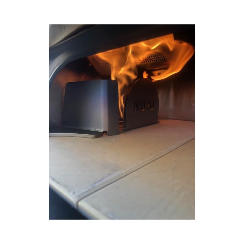 NU2U Products Pizza Oven Flame Tamer & Flame Guard and