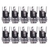 Hailege 10pcs DC Power Jack Socket Female Panel Mount Connector