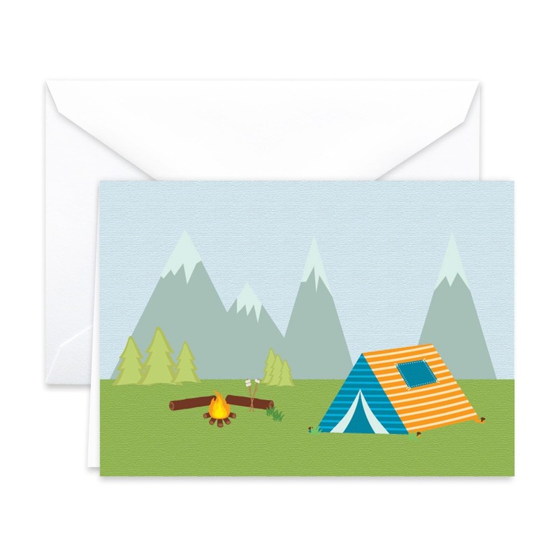 Paper Frenzy Camp Notes Hello From Camp - 24 pack