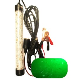 Super Delux 13" INCH Green 12V 150 LED 5000 Lumen Underwater/Submersible Fishing Light (Green)