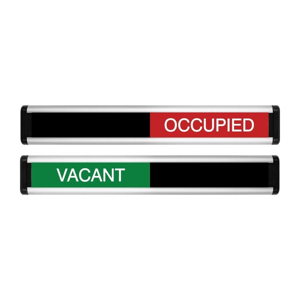 Viro Display 1234804 VAC/OCC-GR-214-40 Sliding Door Sign, 214 x 40mm,