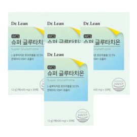 Dr. Lin CL Pharm Dr.Lin Super Glutathione 400mg 30 sheets 4 / 씨엘팜 닥터린 슈퍼 글루타치온 400mg 30매 4개