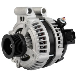 SCITOO SCITOO New Alternator Fits for Land Rover for LR3 4.0L 2005 2006 2007 2008 12V 150Amp CW 6 Groove Pulley High Output Alternator 1042103700 11205R A6043 LRA03112 136829 2136829 11205