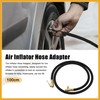 Partuto 100cm 39" Car Tire Valve Pipe Air Chuck Inflator