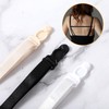 Prasacco 6 Pcs Bra Strap Holders for Slipping, Women's Elastic