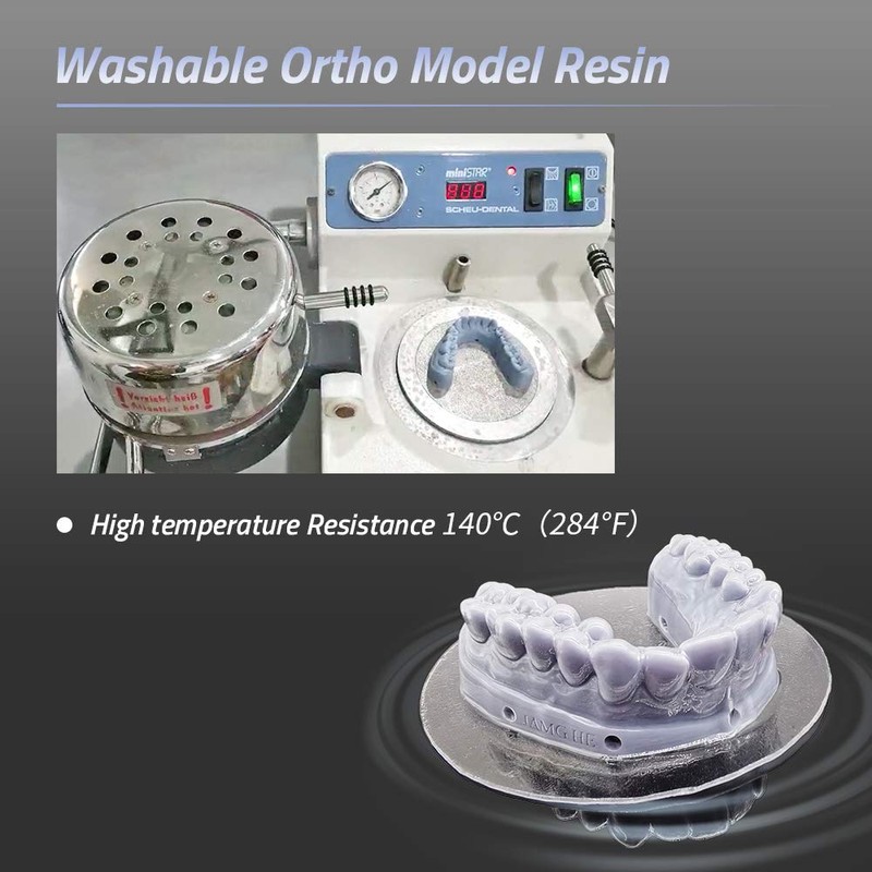 JAMG HE Rapid UV-Curing Resin 405nm, Dental Model Resin for