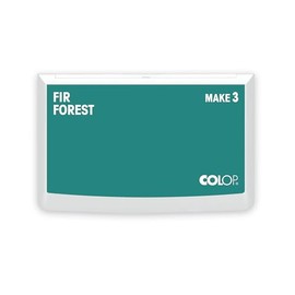 COLOP Make Series, Ink Stamp Pads, with Non-Toxic Premium Ink, Water-Based Acid-Free (Fir Forest, Make 3-3-1/2" x 6-1/4")