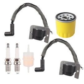 LawnCamille 24584176S Ignition Coil Kit for Kohler CV742 CH742 XT675 XT775 Series Engine Replaces 24584109S 2458493S (2PCS)