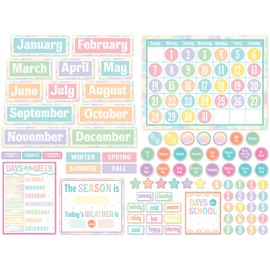 Teacher Created Resources Pastel Pop Calendar Bulletin Board