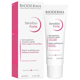 BIODERMA, Crema Facial, Sensibio Forte, Calmante de Acción Inmediata, Reduce el Enrojecimiento, para Piel Sensible, 40ml