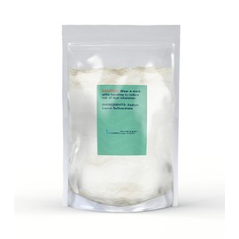Luonix Sodium Lauryl Sulfoacetate (SLSA) 1 lb, Foam & Bubbles, Gentle on Skin
