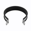 EVGATSAUTO Motorcycle Exhaust Pipe Bracket,Stainless Steel Motorcycle Semicircle Exhaust Muffler
