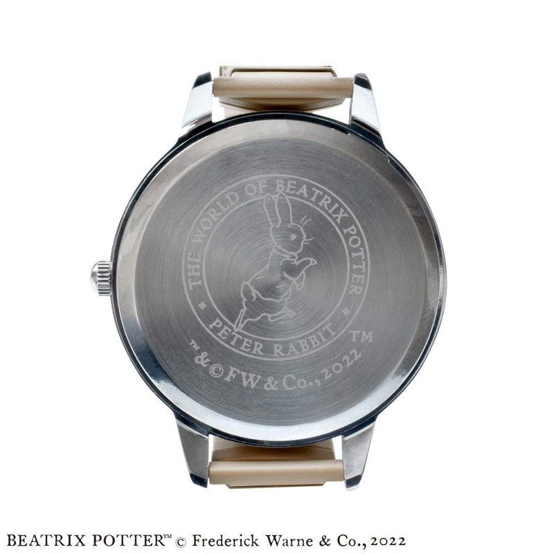 St. Lady's Peter Rabbit Nurse Jabara Watch Mocha [ST-PP0001]