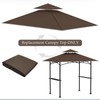 Grill Gazebo Replacement Top, 5 * 8 Outdoor BBQ Top