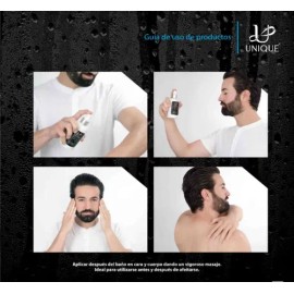 Kit Cuidado Personal Hombre Shampoo Gel Y Loción Hidratante                                                                                           