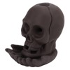 Backflow Incense Burner Purple Sands LED Light Skull Head Design