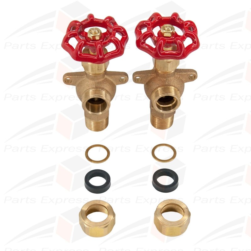 DUCO® Steamer Sight Glass Water Gauge Valve Set for STEAMASTER