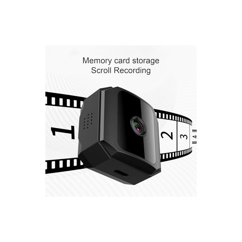 Mini Security Camera, 1080p HD WiFi Pet Camera with Phone