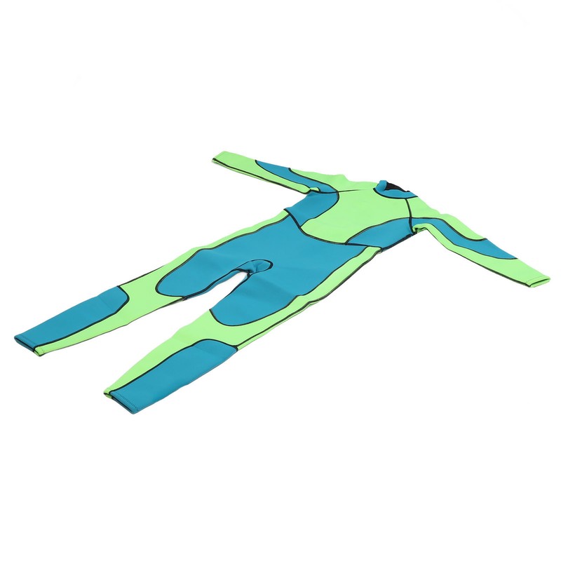 Kids Wetsuit Green Long Sleeve 2.5MM Warm Keeping UV Protection