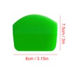 Green PPF TPU Squeegee Rubber Scraper Tools (Green Fan)