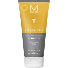 MITCH by Paul Mitchell Gel para Cabello Steady Grip para Hombre, Fijación Media y Brillo, Ideal para Cabello Fino a Medio, Paul Mitchell, 150 ml