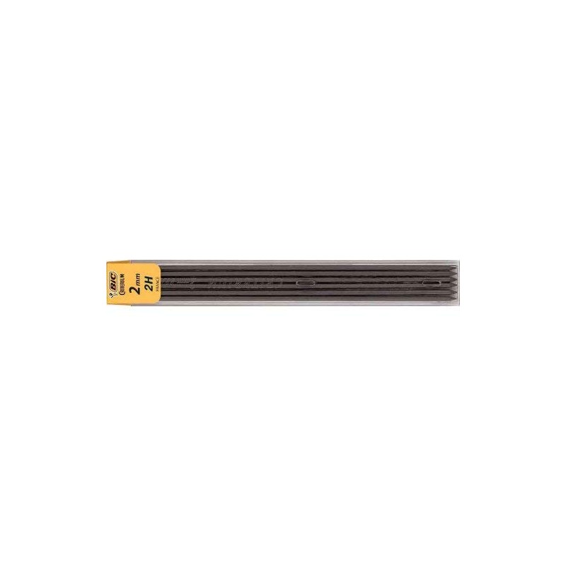 Bic Criterium 827087 Mechanical Pencil Refills, 12x6 lead mines, 2
